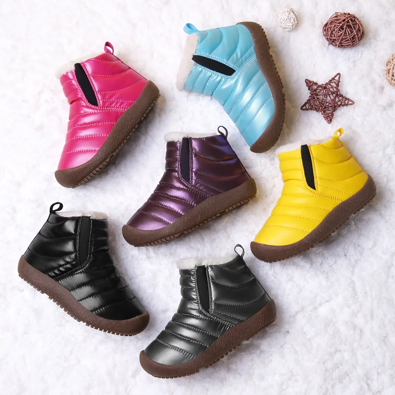 

Happy Original Children Boys Snow Boots Girls Sport Children Shoes Sneakers Fashion Leather Child Kids women winter Boot