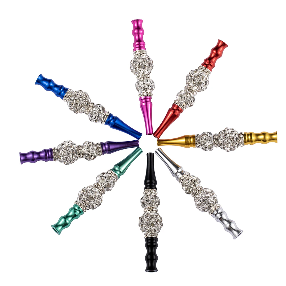 

2021 new shisha jewelry fashion metal hookah accessories shisha hookah tips, Blue/purple/pink/red/green