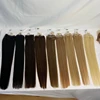 virgin brazilian hair wholesale human hair silky straight remy human hair clip on ponytail extension
