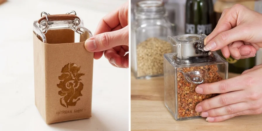 Spice cubes in ice tray
