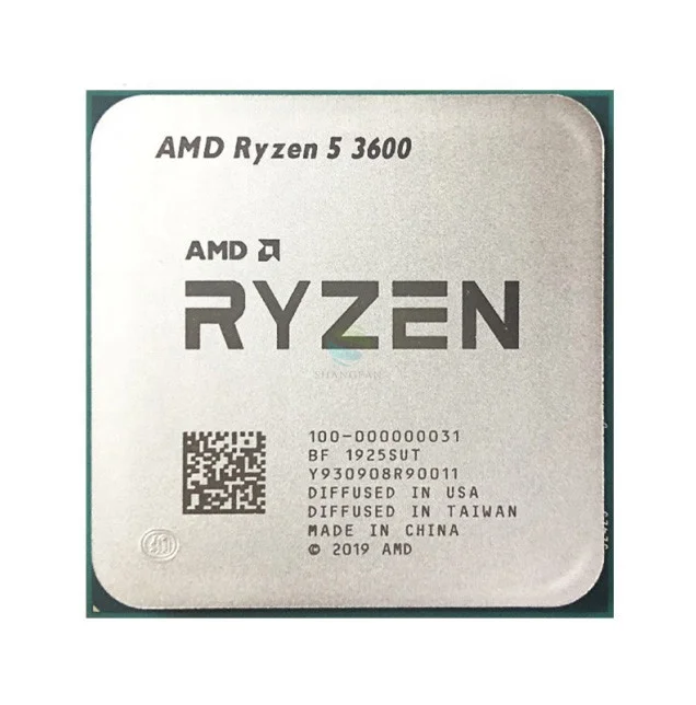 

For AMD R5 3600 R5 3600 3.6 GHz Six-Core Twelve-Thread CPU Processor 7NM 65W L3=32M 100-000000031 Socket AM4 Used