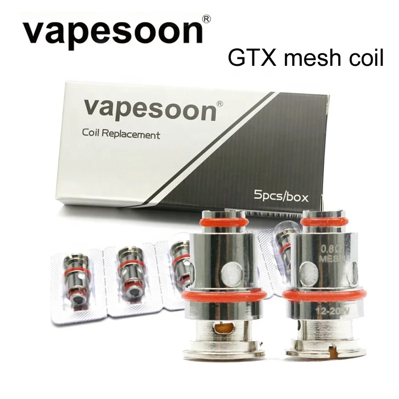 

vapesoon GTX 0.8ohm 0.6ohm coil for TARGET PM80 SE PM30 GTX ONE GEN NANO XIRON LUXE PM40 SWAG PX80 vape tank kit