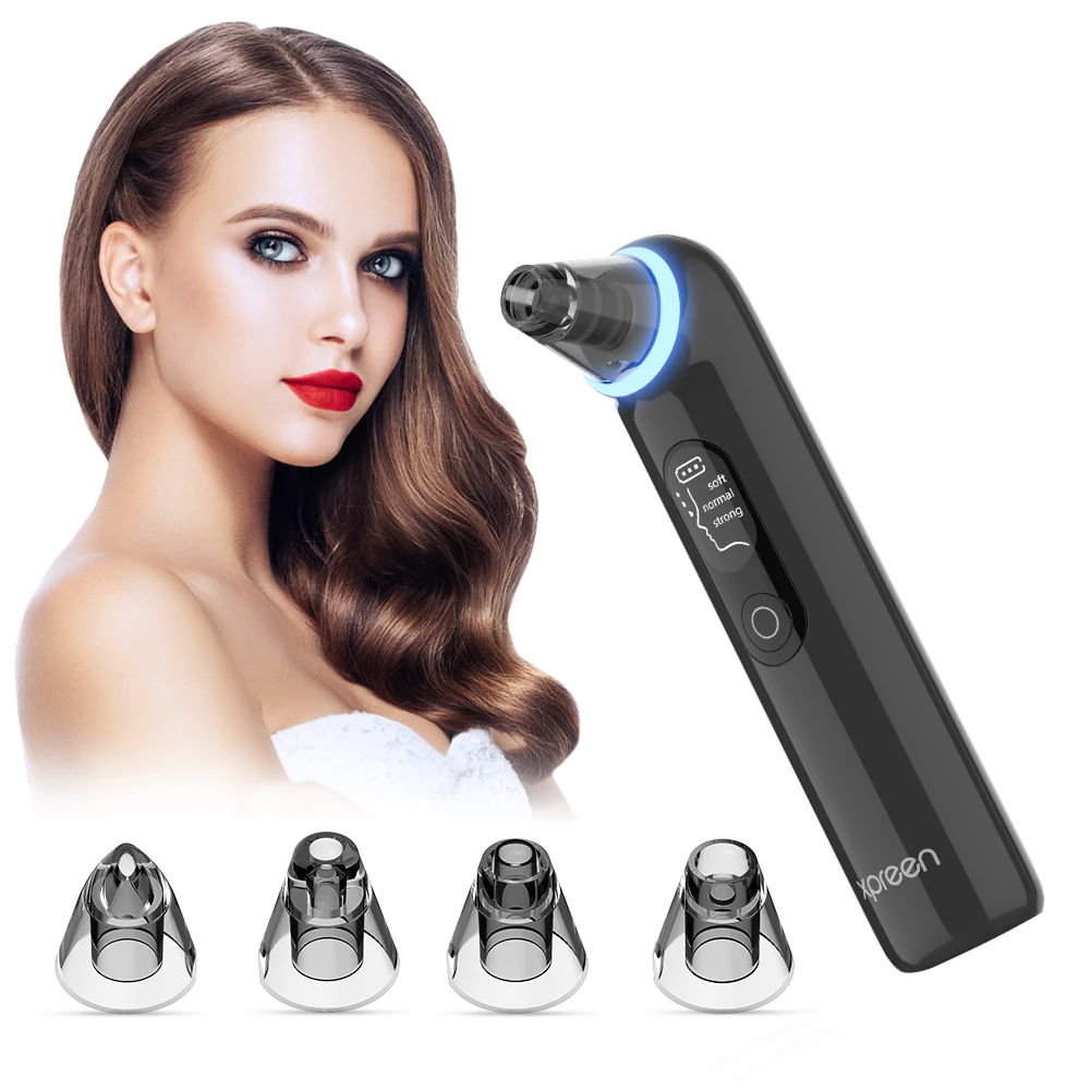 Xpreen Fda Facial Pore Cleaner Blackhead Extractor Suction Cleaner Comedo Suction Rechargeable 9954