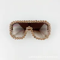

2020 new arrivals fashion newest luxury diamond gafas de sol rhinestone bling oversize womens shades sunglasses trendy 2019