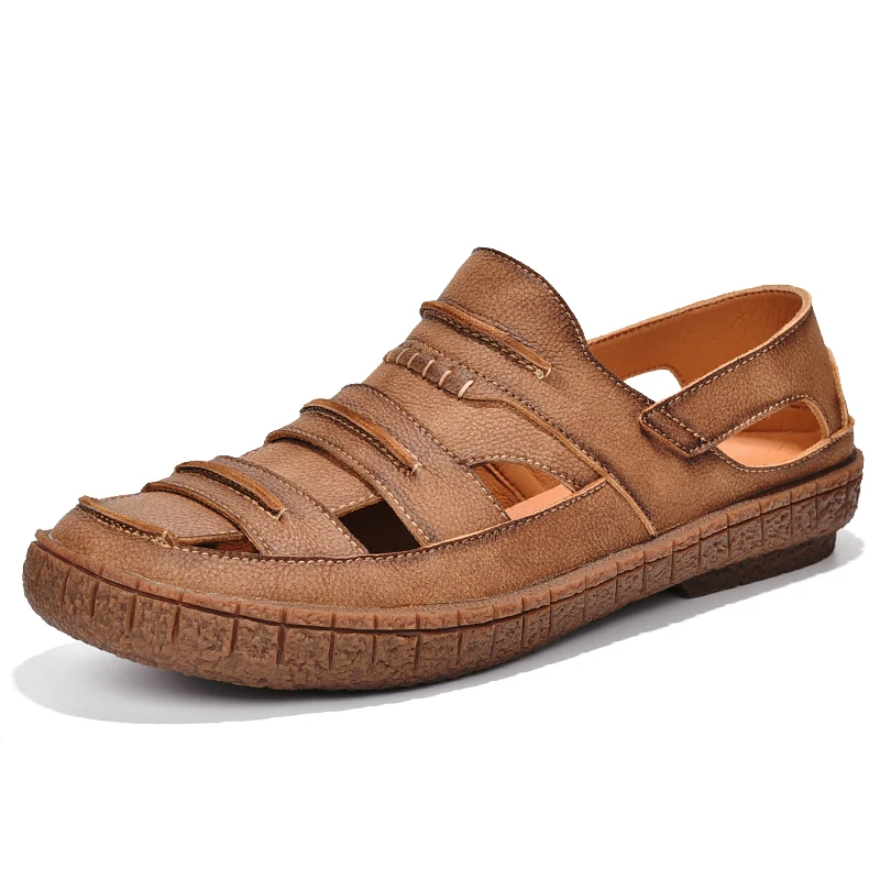 

Casual leather men's sandals