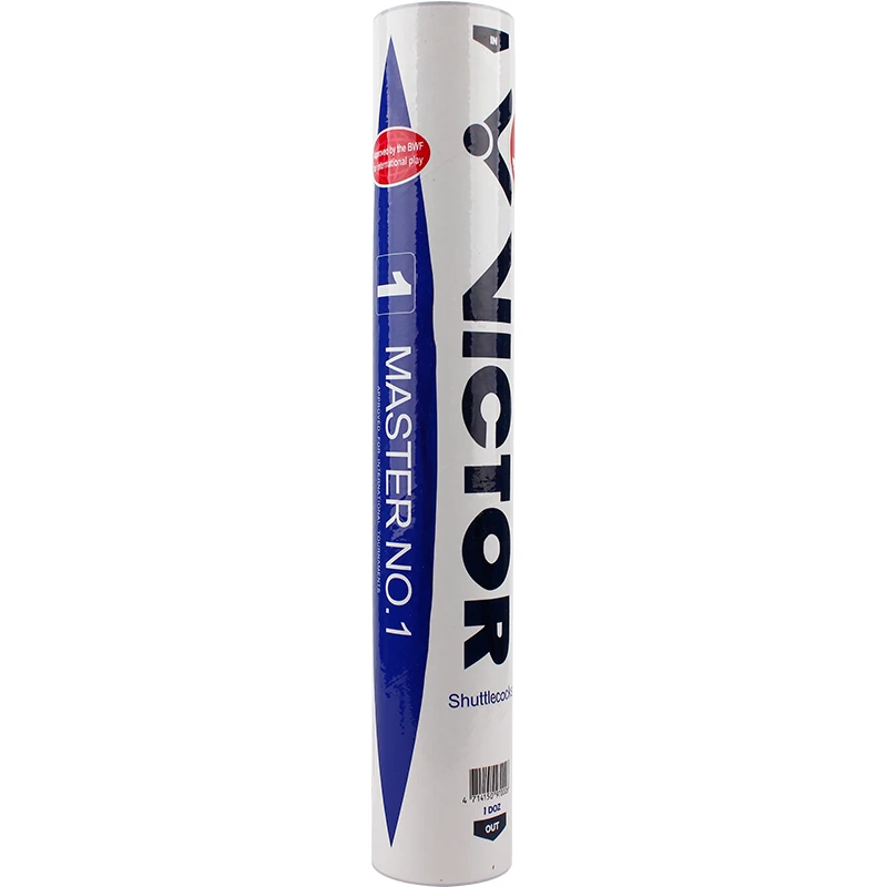 

Victor MASTER No.1 Badminton Shuttlecock, White