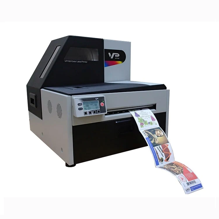 

New version high speed roll to Roll Digital Inkjet Label Printing Machine, Silver