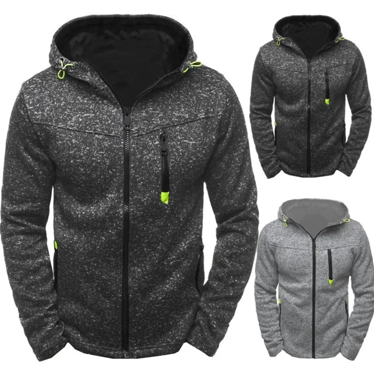 Wholesale Custom Men's Sportswear Polyester Zipper Hoodie Fleece Zip Up Hoodies Jacket - Buy 
