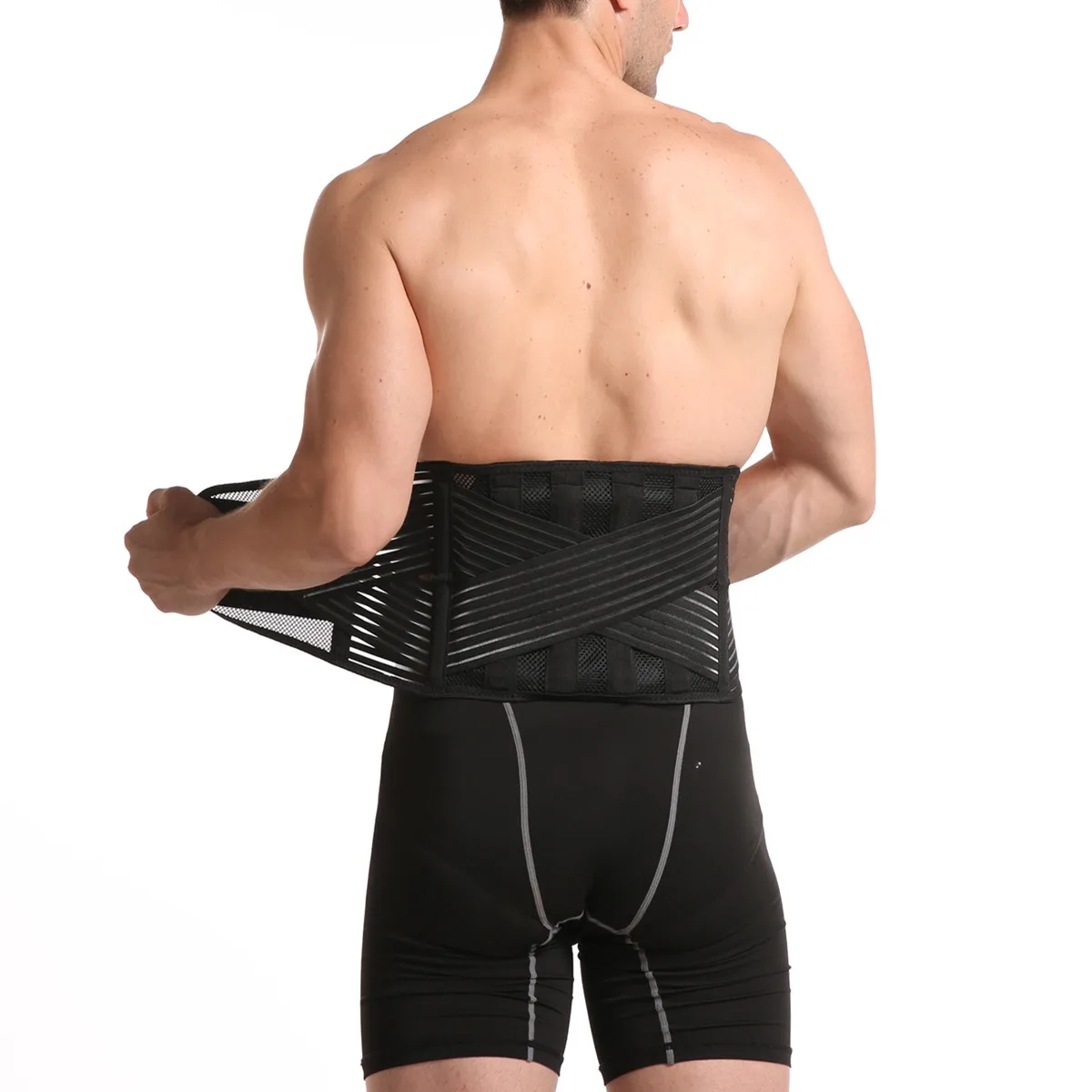 

Sports fitness weight lifting sweat support waist trainer waist belt, Color can be customized