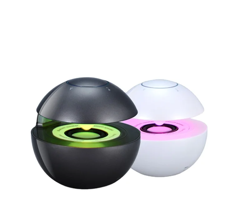 

bt 118 Hot Selling Led Light Speaker Mini Speakers Ceiling Wireless Bluetooh Portable BT Speaker, Gold ,grey, white, blue