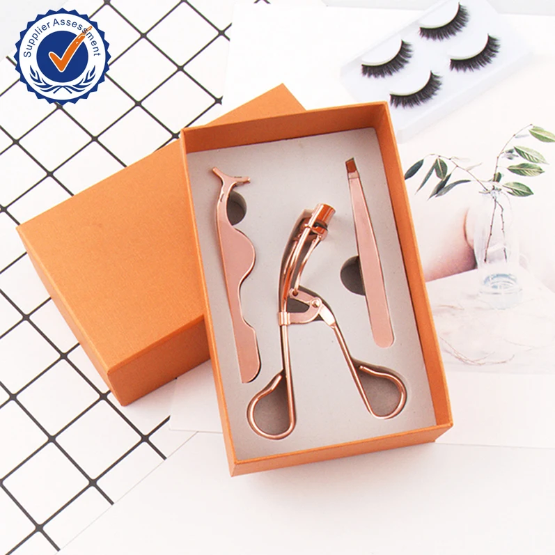 

Professional Customized Makeup Lash Tools Private Label, False Eyelash Extension Application Tools Kit, Rose gold