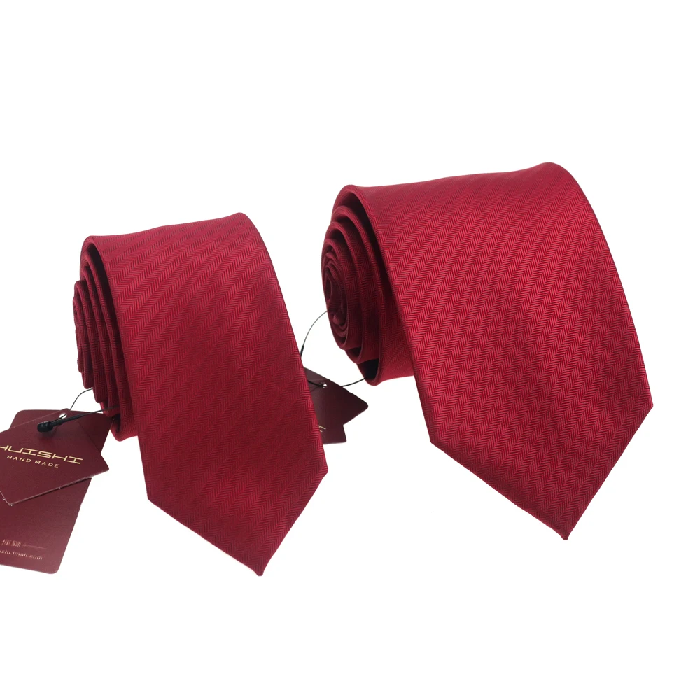
Shengzhou 1200 Needles Neck Ties Men Solid Black Jacquard Woven Cheap Neckties To Match Shirts For Business Gentlemen 