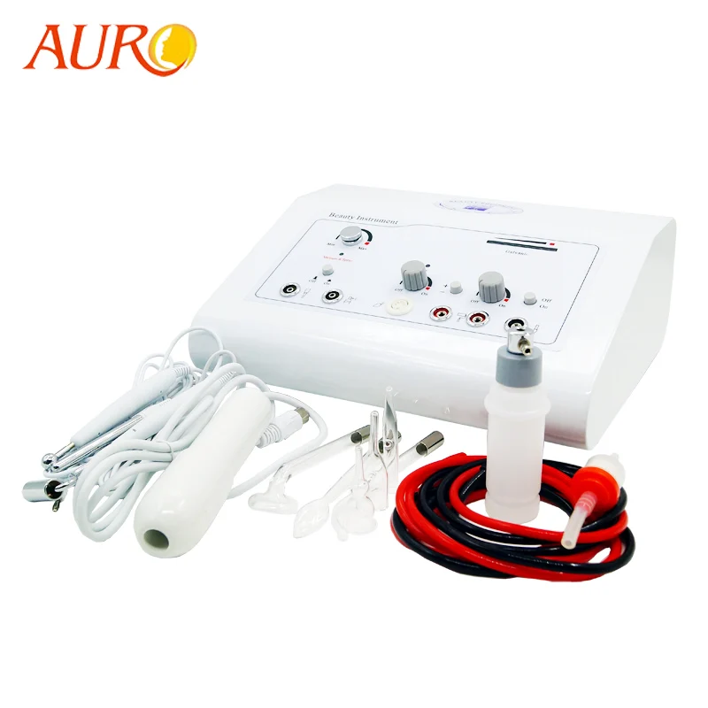 

AU-303A 4 in 1 beauty instrument high frequency vacuum spray galvanic facial massage machine