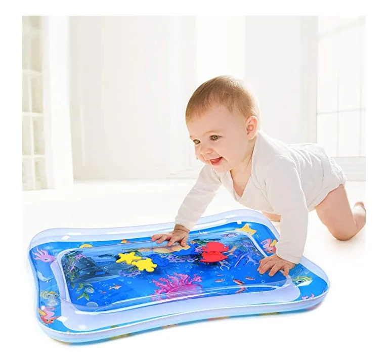 Water Play Mat Inflatable Baby Mat Tummy Time Mat For Babies Infants ...