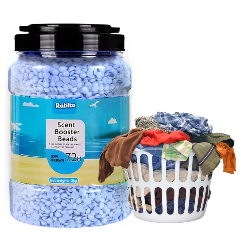 

Laundry Fabric Scent Fragrant Booster Beads With Longer-Lasting Strong Fragrance Clothes Softener Scent Boosters Beads Detergent