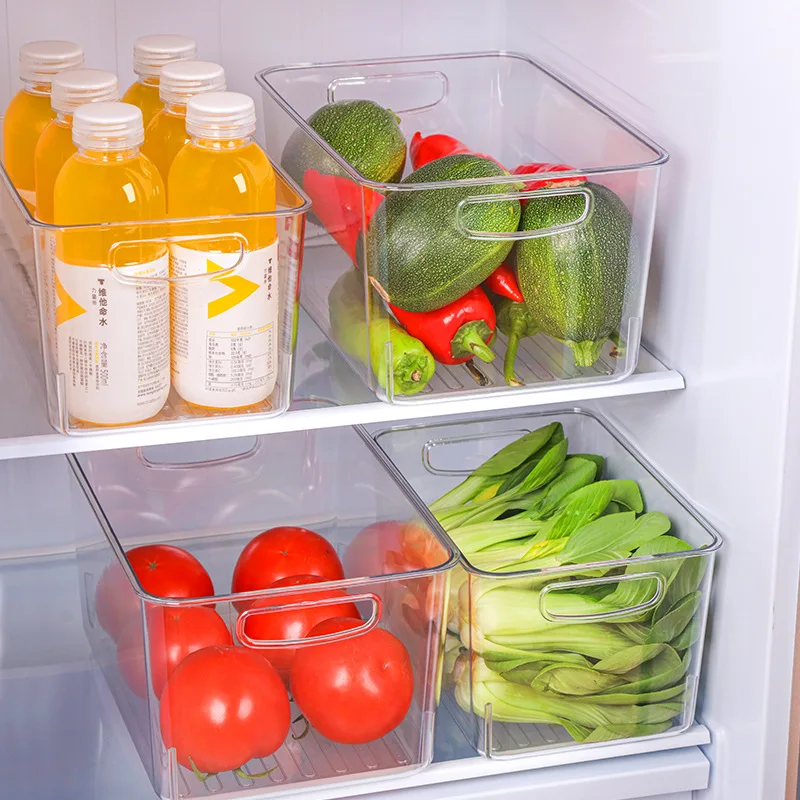

manufacturer supply transparent plastic Kitchen fridge refrigerator organizer