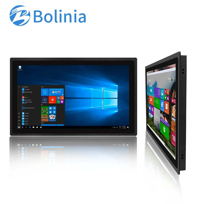 

Wholesale generation2/3/4 i5 21.5 inch industrial lcd monitor front panel pc X86 all in one panel pc with touch screen