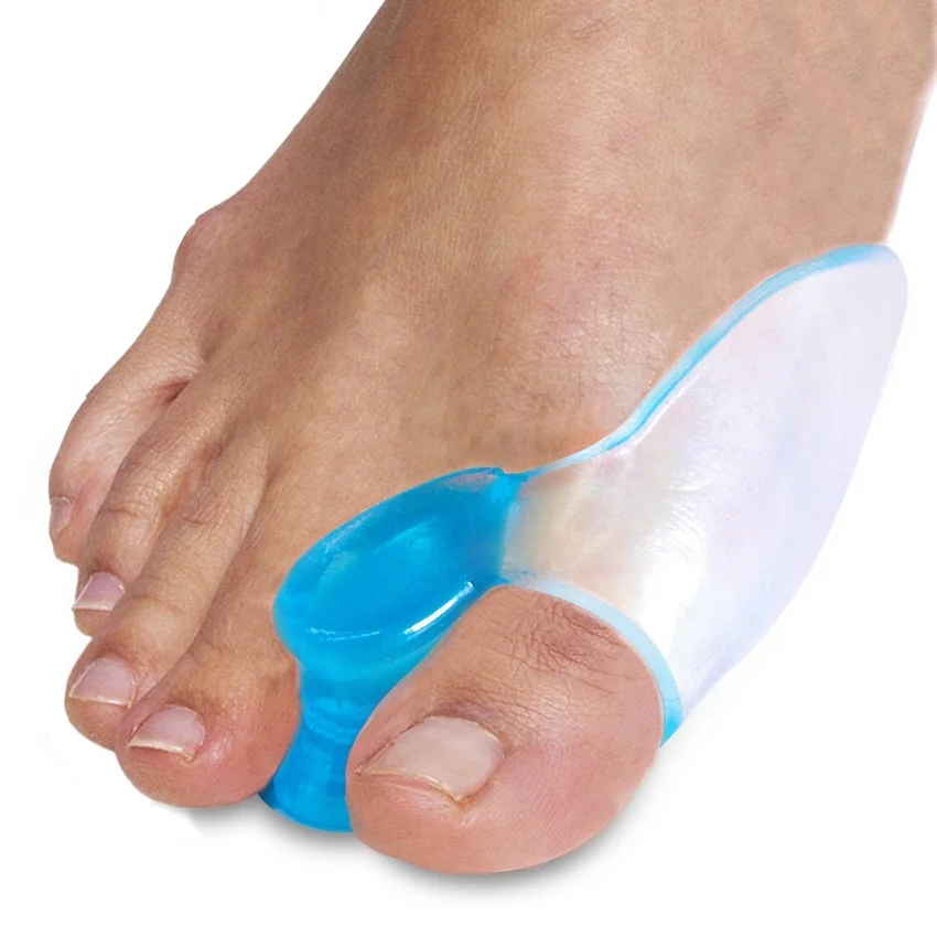 

Effective Gel Toe Separators / Spacers / Straightener / Spreader For Crooked Toes Alignment & Big Toe Joint Pain Relief HA00486, Blue