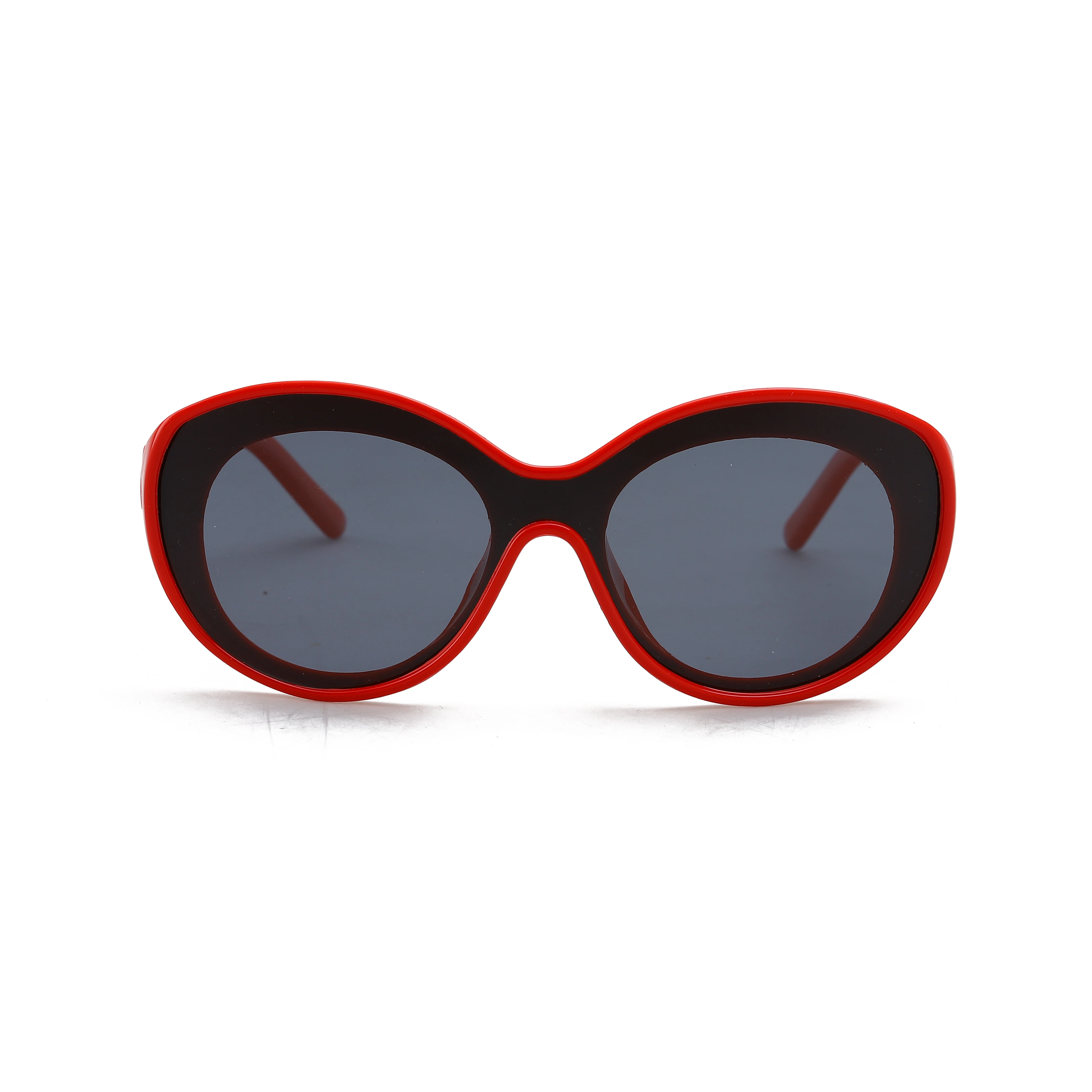 

RENNES [RTS] New fashion colorful children silica gel frame sunglasses fashion the novelty cat's-eye glasses UV400 kids, Choose