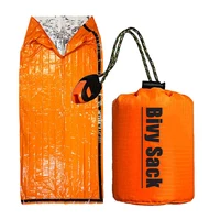 

Compact Emergency Bivy Sack Sleeping Bag with Whistle