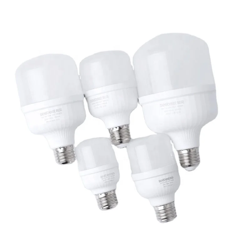 High Quality Raw Material Energy Saving E27 5W 10W 15W 18W 28W 38W 48W 58W LED Light Bulbs For Home Indoor