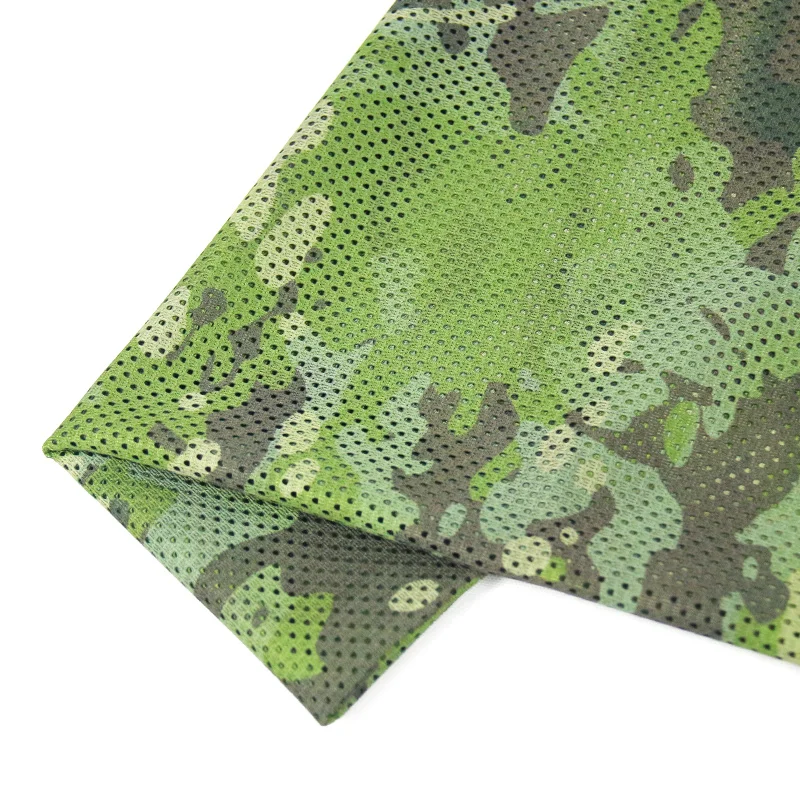 

Mesh fabric 120gsm MCTP camouflage fabric tactical tricot fabric mesh for multicam tropic printed