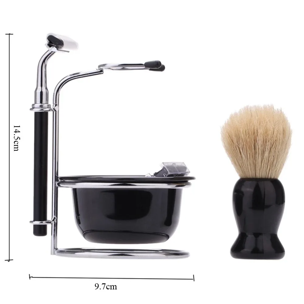 

Hot sale Razor Brush Stand Shaving Brush Set for Men Shave