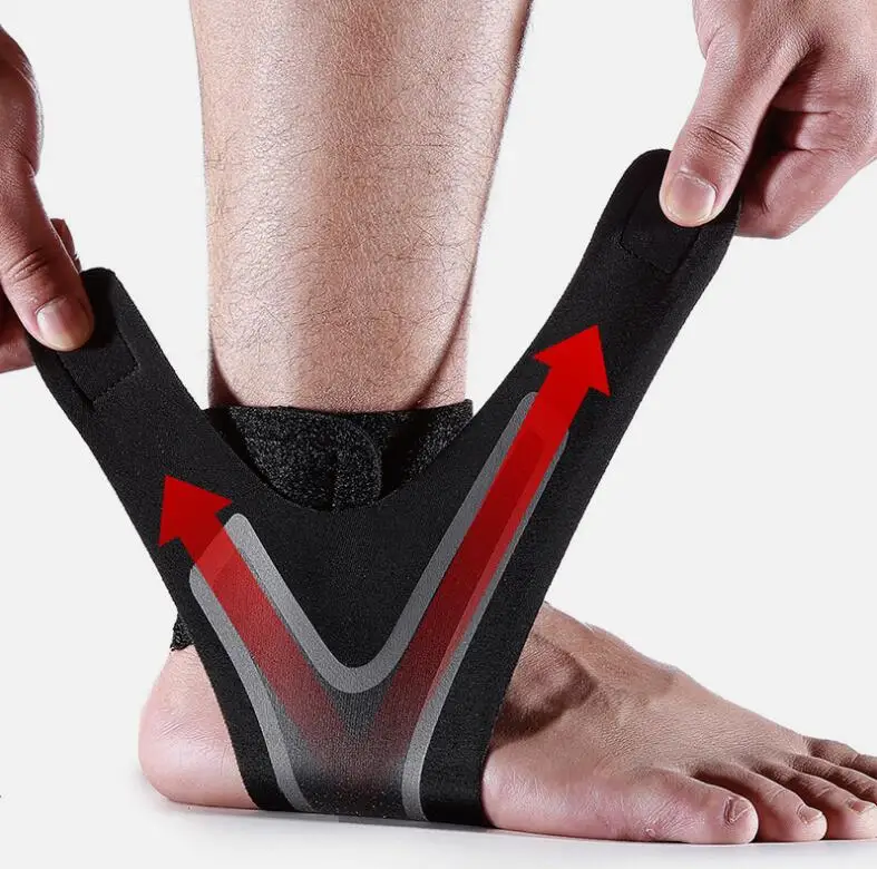 

Huanwei Comfortable Basketball Compression Ankle Brace Sports Support Walker, Customized color