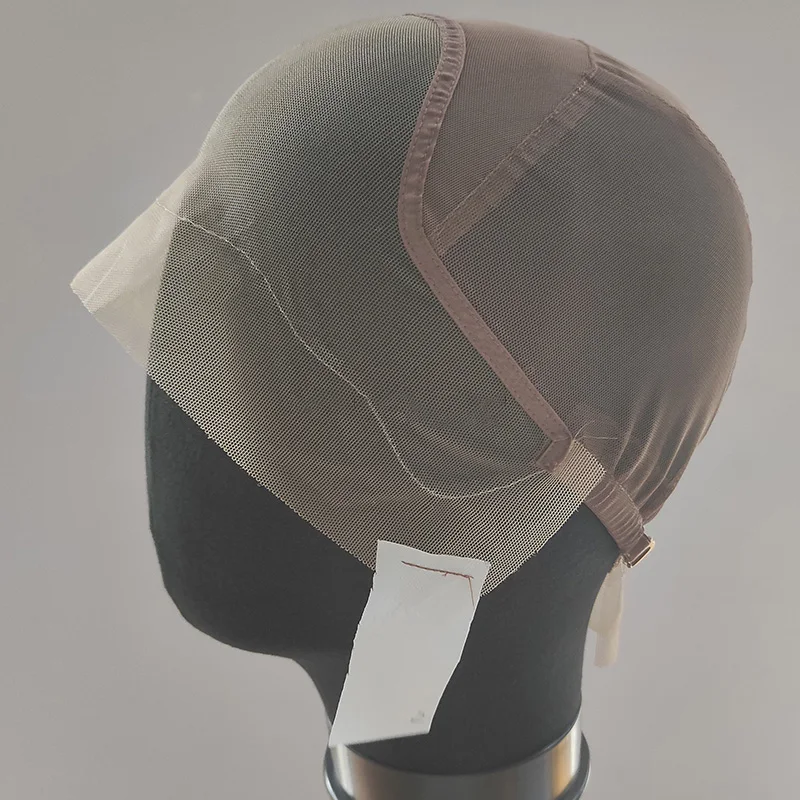 

13x4 Frontal-Lace-Wig-Caps Lace Wig Net For Making Frontal Wigs, Brown, beige