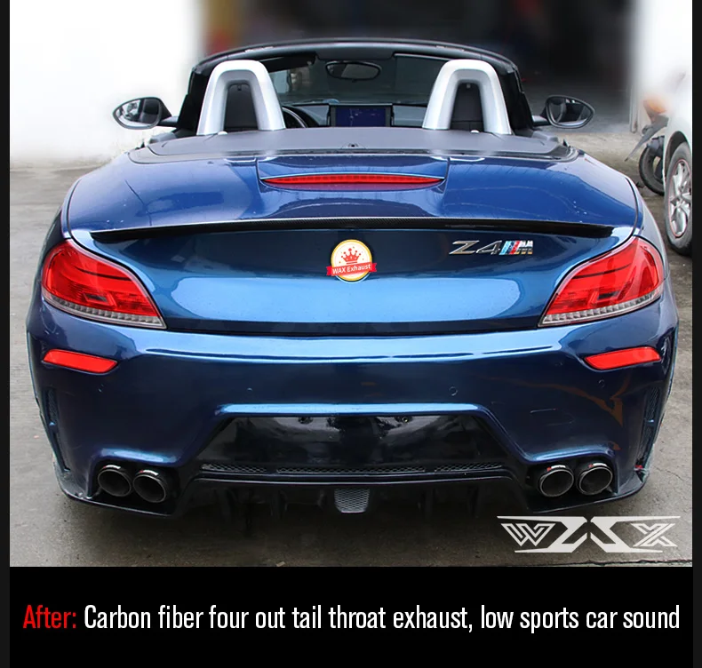 Performance Exhaust Downpipe Muffler  Valvetronic Electronic Exhaust Catback System For BMW Z4 G29 2019-2021