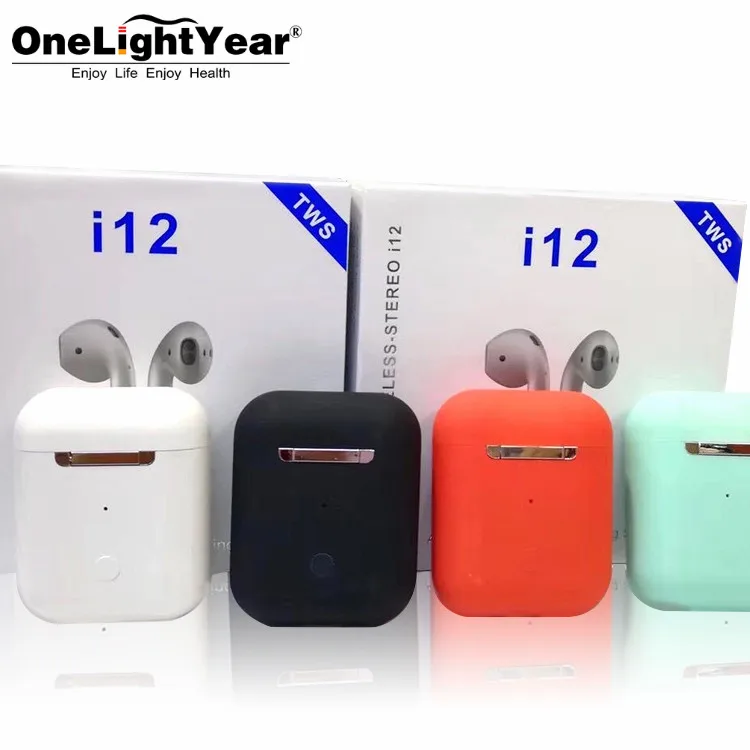 2019 earphone i12 /i88/i7s wilress touch finder wireless charging hot selling newest popular from One Light Year Anne