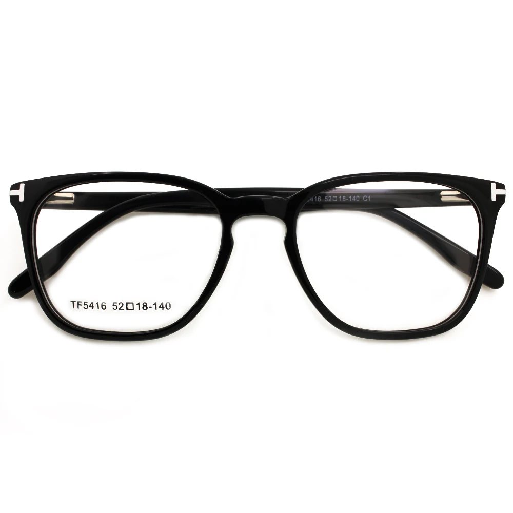 

Custom Vintage OEM Optical Handmade Black Acetate Frame Eyewear For Men