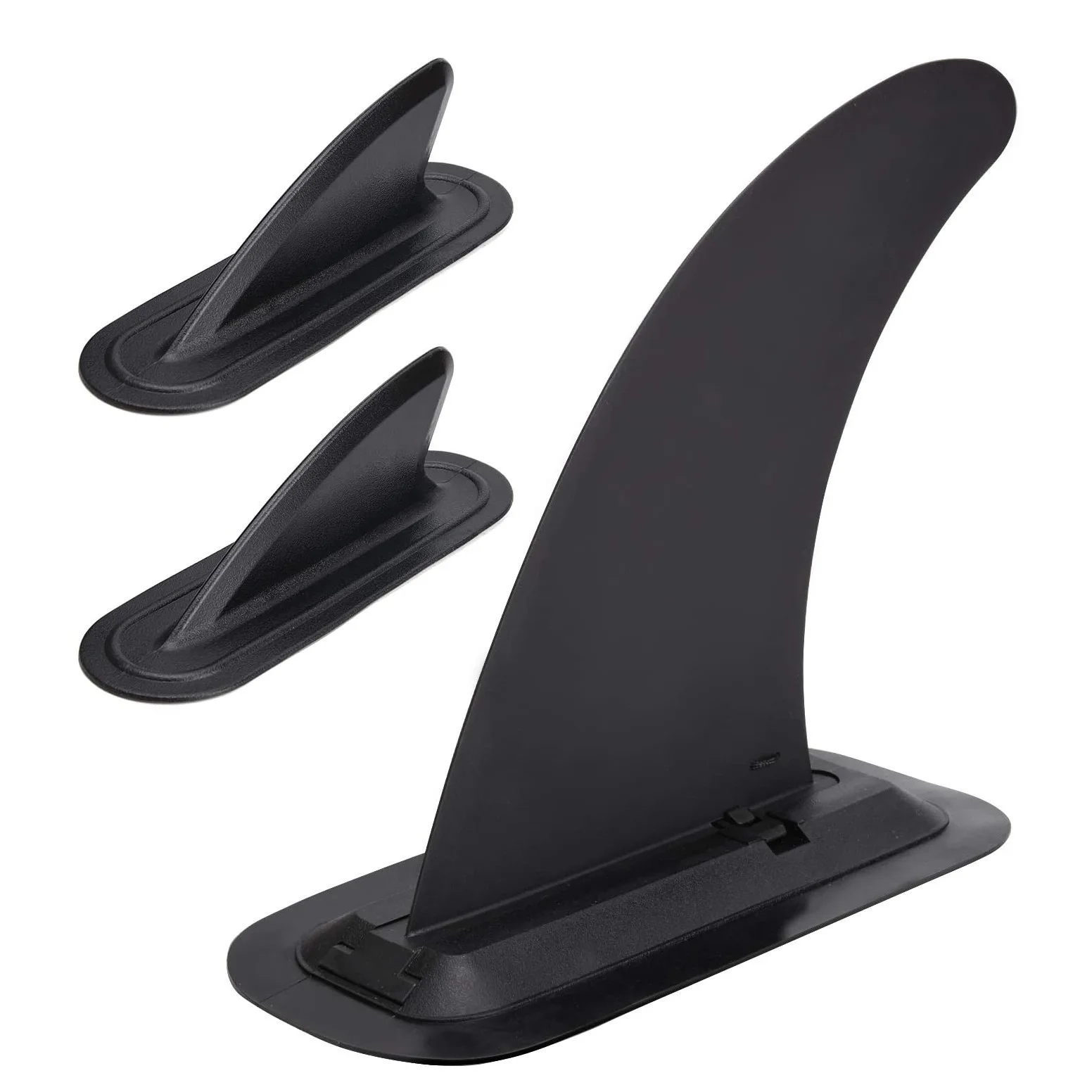 

High quality paddle board fins surfboard accessories SUP base removable, Black