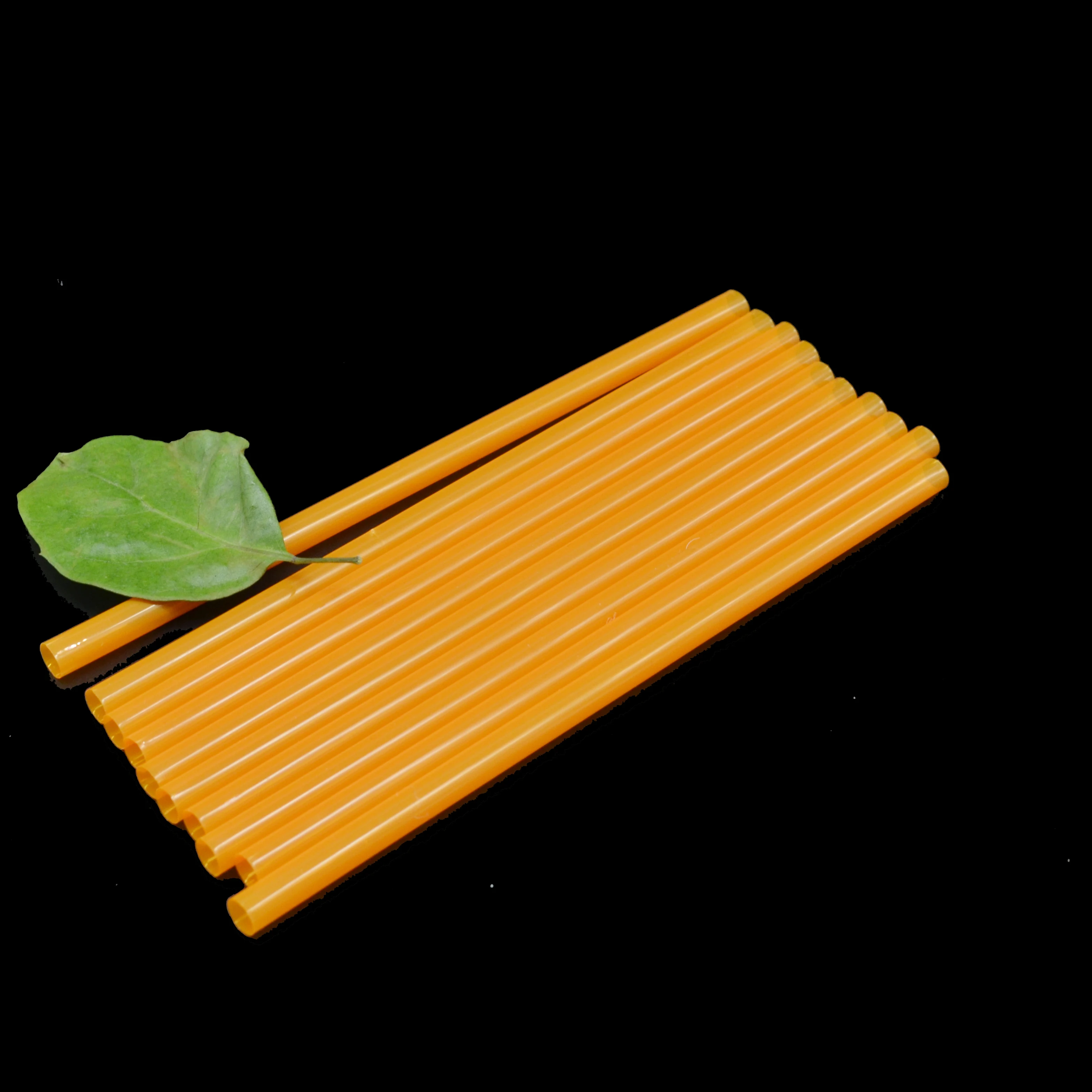 

100% eco-friendly cornstarch drinking straight PLA straw compostable with food grade approved, Natural color