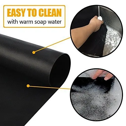 Set Of 5 Heavy Duty Bbq Grill Mats Non Stick Bbq Grill & Baking Mats