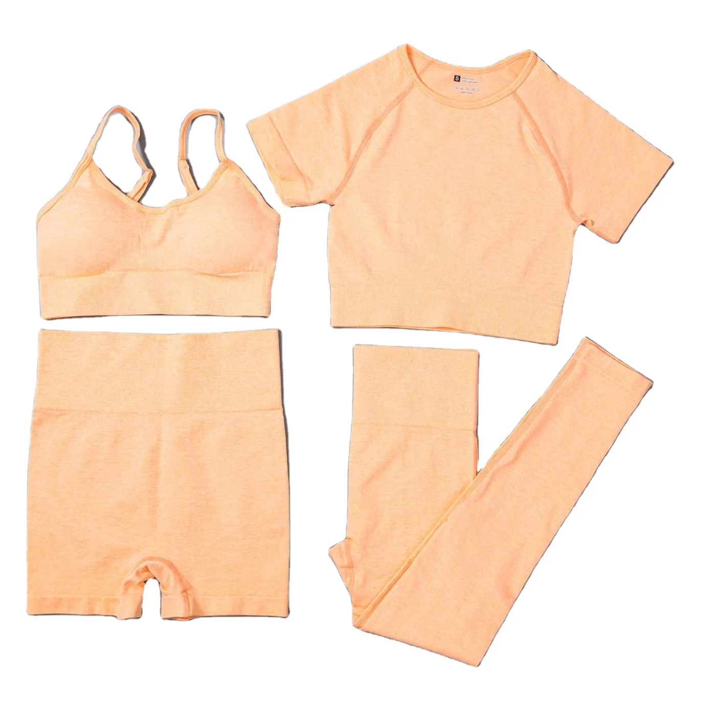 

yoga suit sport gym wear womens set Clothing Top and High quality Workout Leggings seamless fitness & yoga suit
