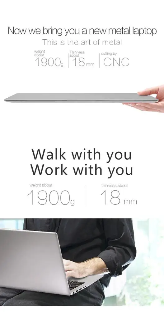 
Newest DDR4 15.6 Inch Ultrabook Laptop i7 8550U i5 8250U Quad Core UltraSlim Laptop Computer Bluetooth WiFi Backlit Keyboard 