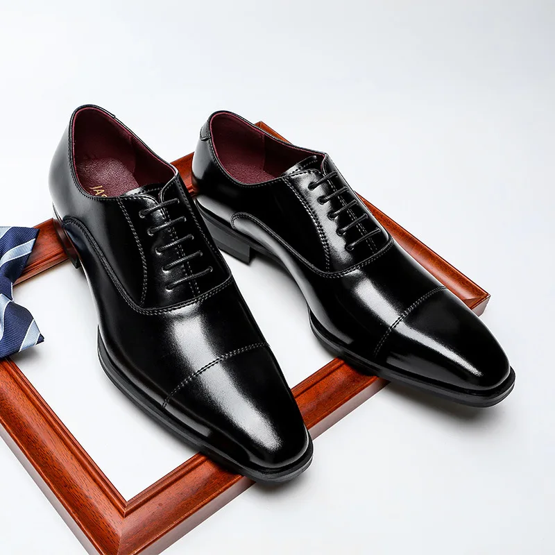 

Chaussures Homme Mocassins En Cuir Italienne Mens Oxfords Leather Suede Dress Shoes, Black,brown