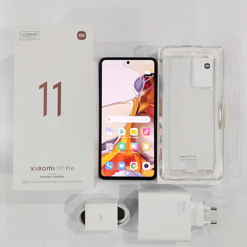 

Newest Global Version Original Xiaomi Mi 11T Pro 5G Snapdragon 888 Mobile Phone NFC 8GB 256GB 6.67 Display 108MP Rear Camera