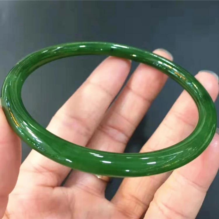 

Special Wholesale Price Vintage Women Bangle Jade Stone Jewelry Natural Hetian Jasper Gem Bangles