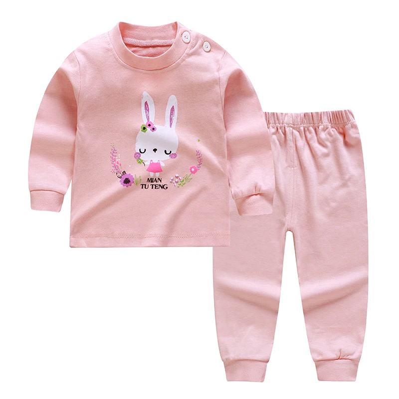 

Newly designed baby unisex clothes tops and pants kids suits