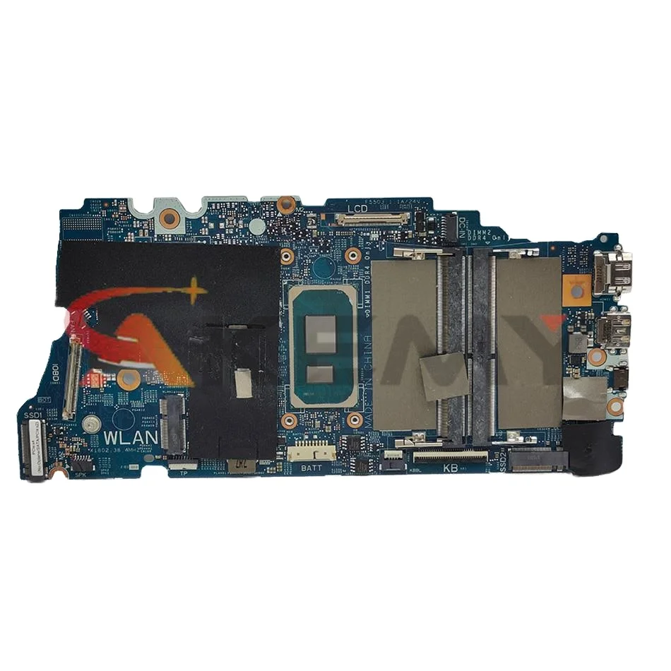 

CN-0FW6F0 CN-0WNVYK For DELL inspiron 14 5400 5406 Laptop Motherboard with I5-1135G7 I7-1165G7 CPU Notebook mainboard 19861-1