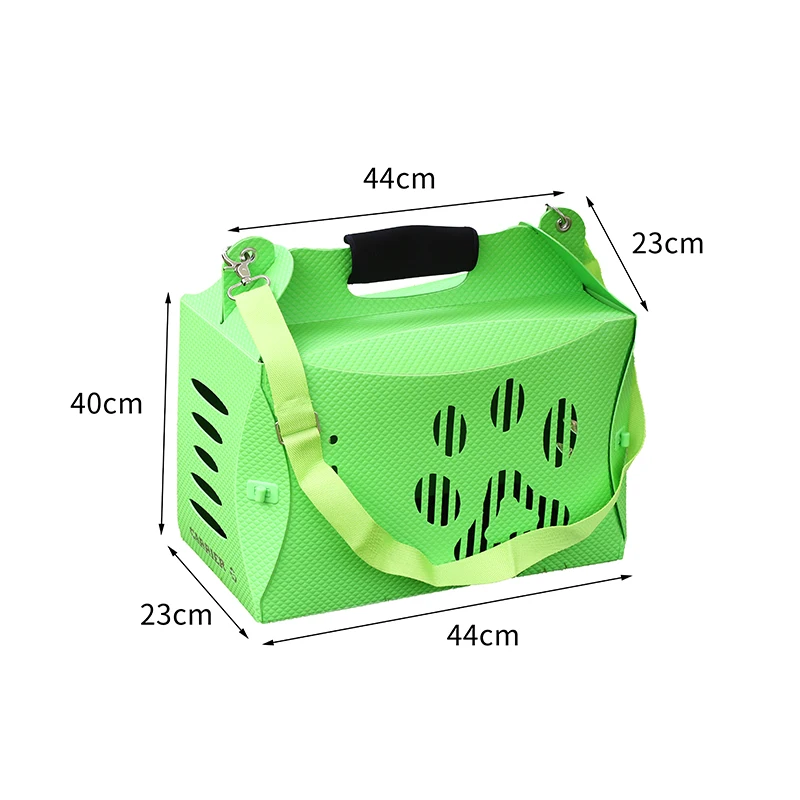 

Pet Kennel Dog Cage Supplier Bag Car Plastic Cat Carrier Backpack Bag Small Size