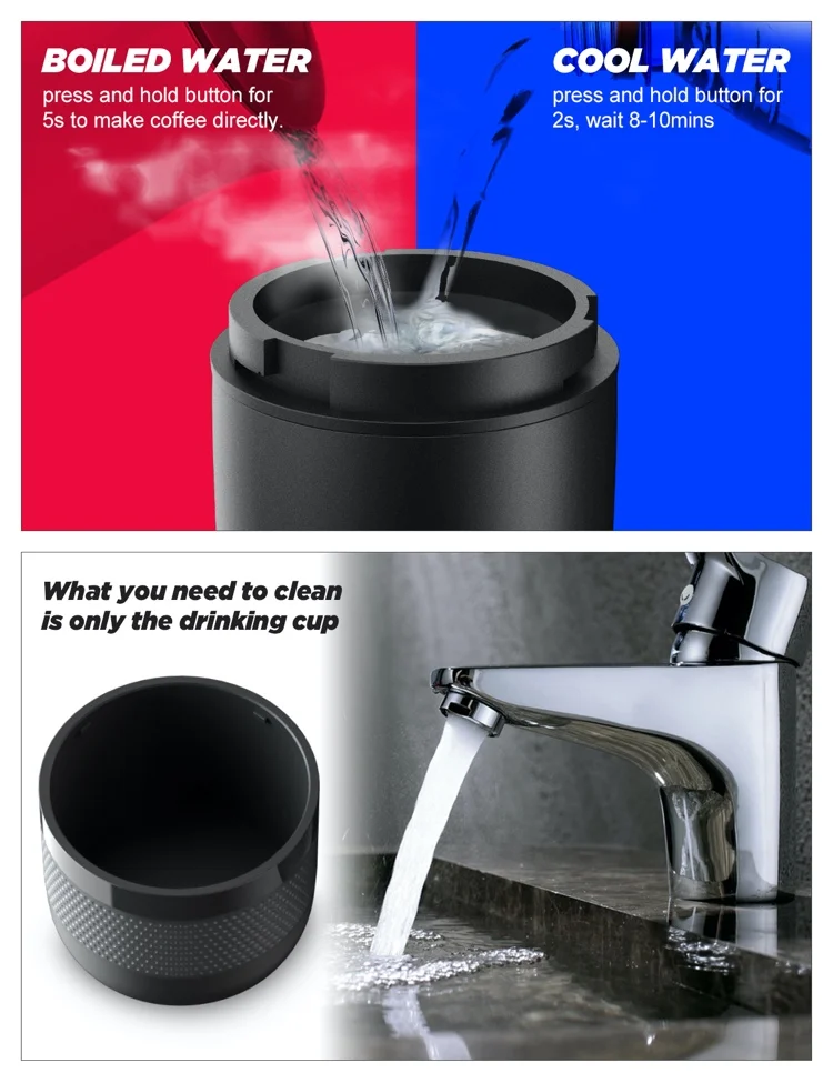 
2020 New brewing system commercial travel espresso coffee machine 