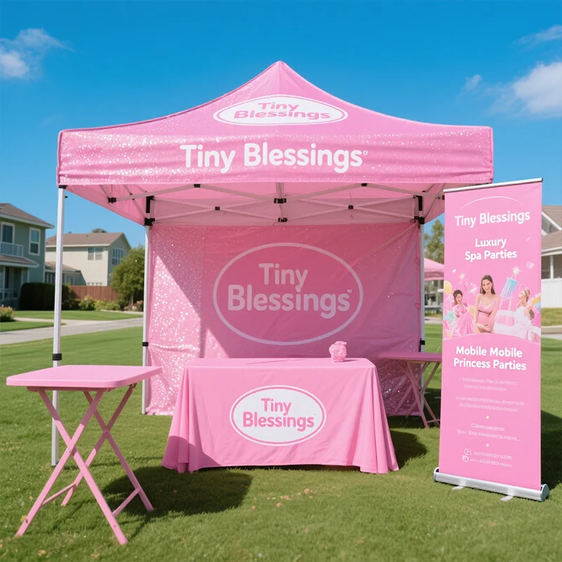 Wholesale Printing Brands Outdoor Exhibition 10 X 10 Pop up Party Canopy Gazebo Beach Tent Outdoor Waterproof Trade Show Tent
