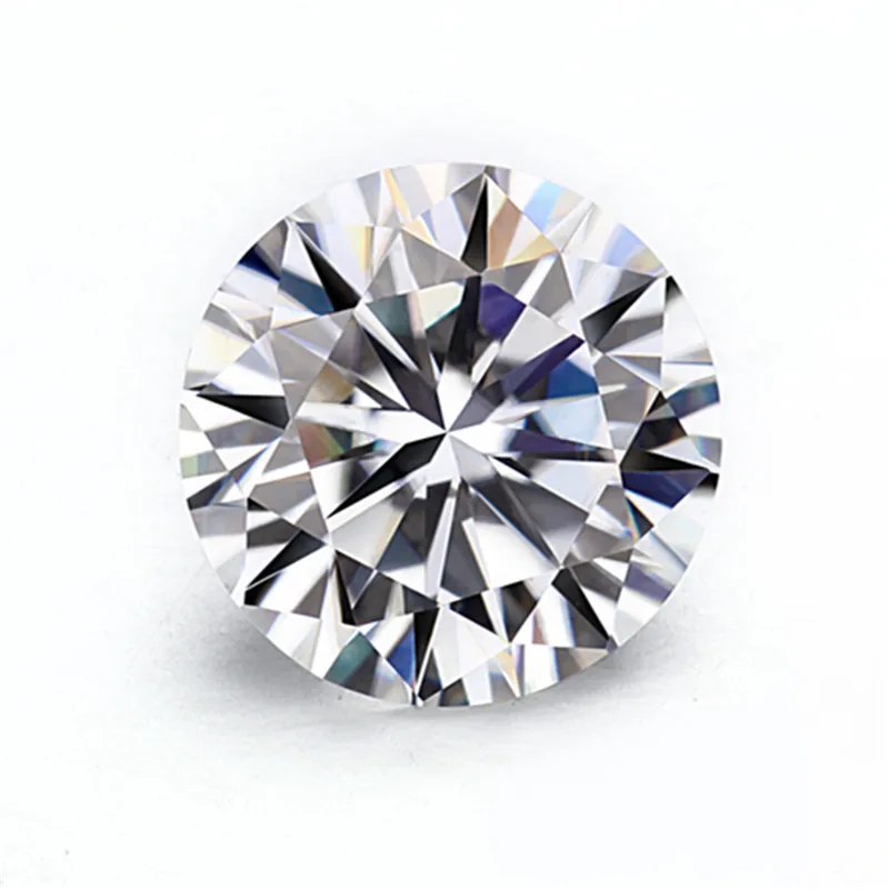 

Lab Grown White Moissanite Diamond Price Per Carat moissanite with D color, Def white