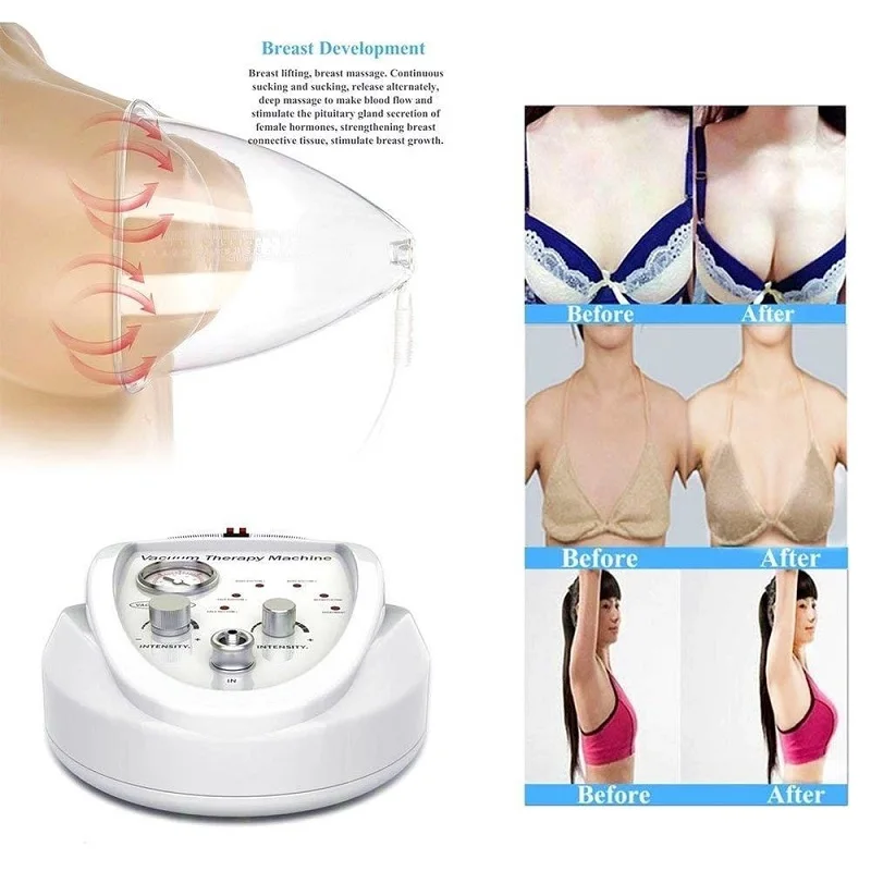 

Beauty salon professional breast enlargement device, White