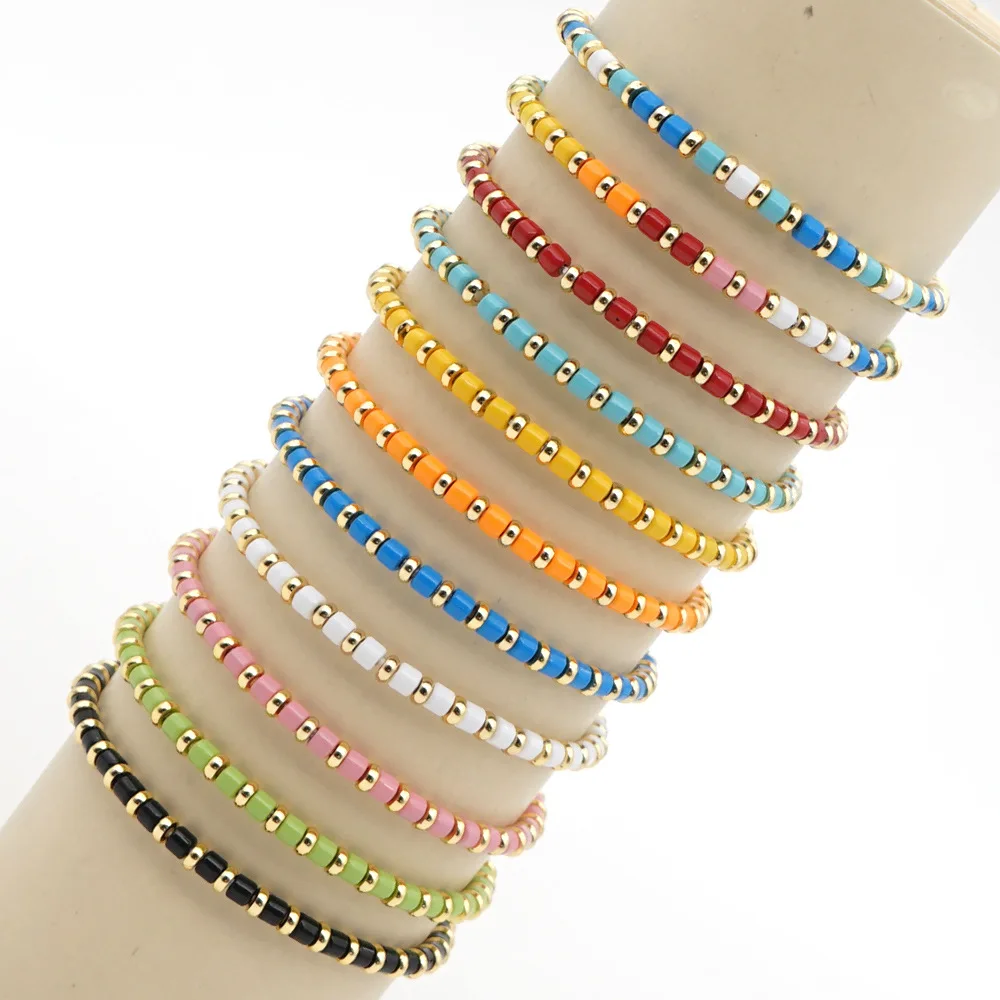 

Fashion color Baking Varnish Bracelet Trend Bracelet Rainbow jewelry, Picture
