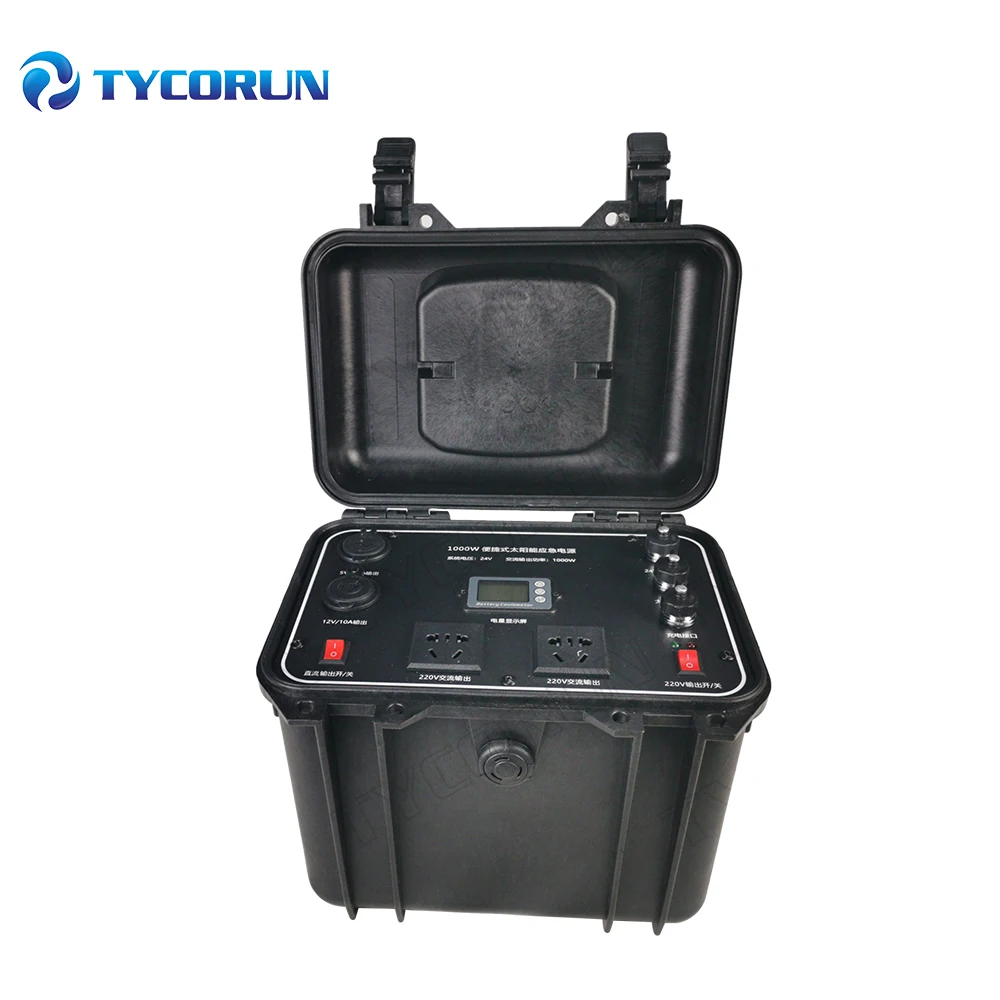 

Tycorun High Capacity AC 1000W 110v/220V Portable Battery Power Generator Camping ISO Power Bank Station Solar