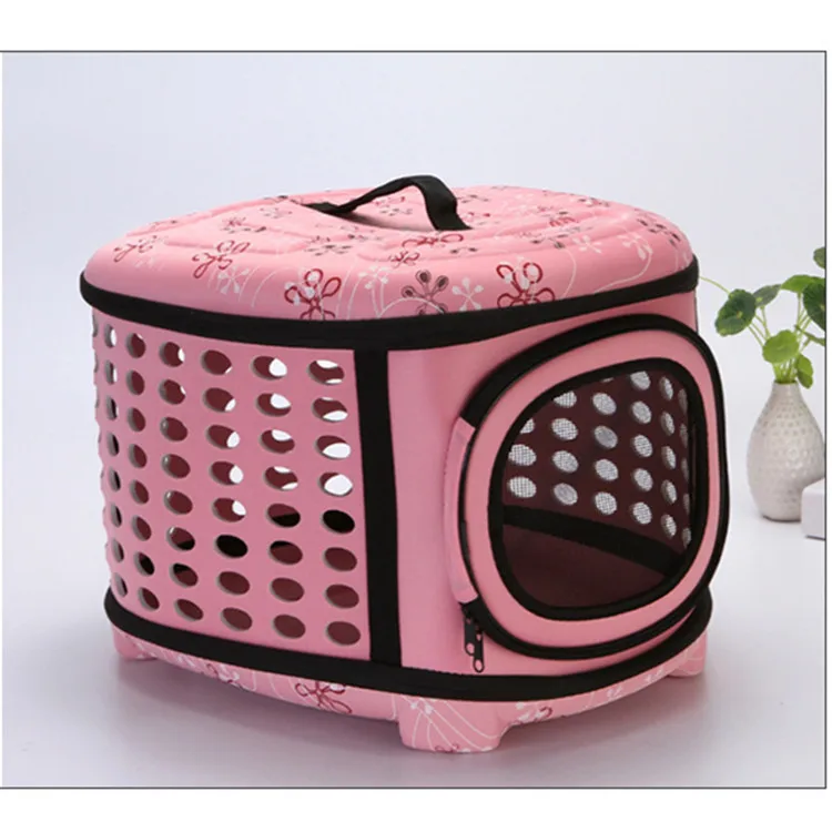 

Luxury Pet Cage Outdoor Portable EVA Princess Cat Bed Cat Travel Carrier Bag Dog Bed Crate